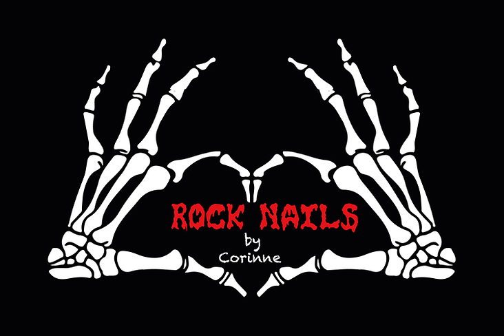 Logo Rock Nails by Corinne
