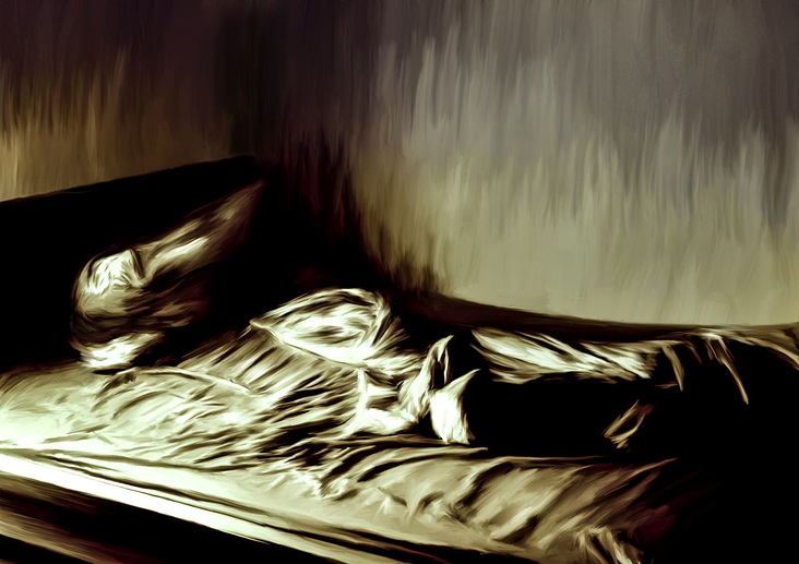 Leeres Bett | Digital Art | High Tension Design | Thomas Dietze