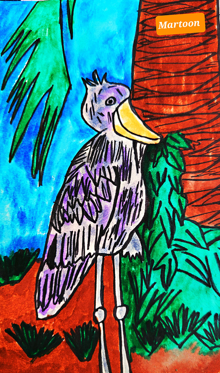 Septembird 23 – Tag 3 – Vogel:Shoebill (Deutsch:Schuhschnabel)