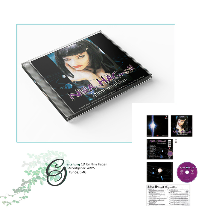CD-Gestaltung Nina Hagen