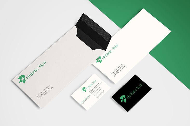 Corporate Design einer Naturkosmetikfirma