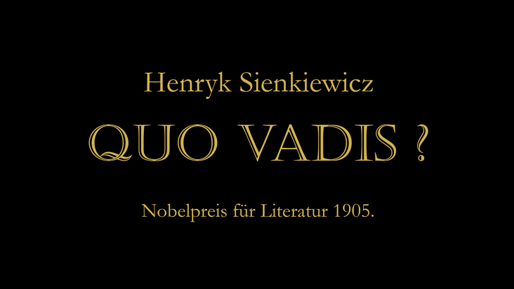 Henryk Sienkiewicz „Quo vadis?“