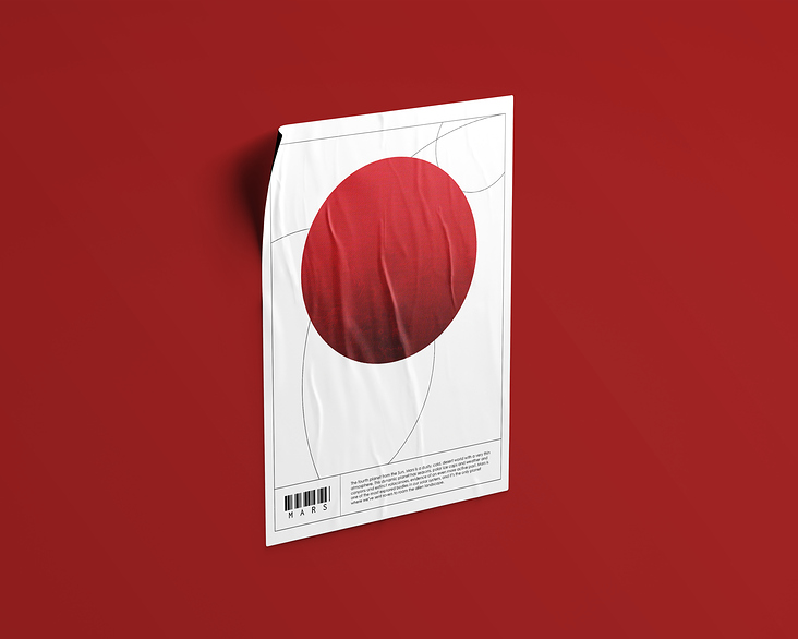 Posterdesign „Mars“