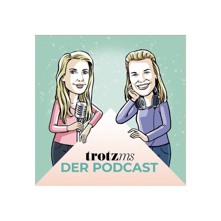 Cover für Podcast „trotz ms“ (Roche Pharma)