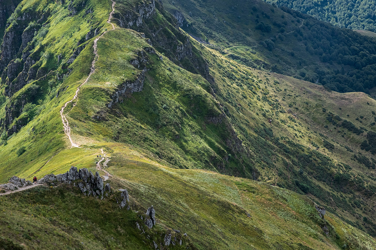 Blick vom Puy Mary, Auvergne