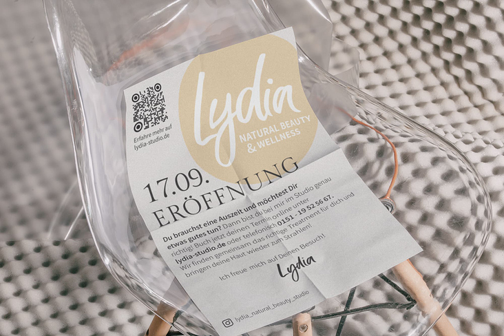Lydia-studio-branding-flyer