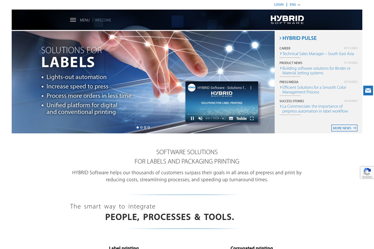 HYBRID Software – Softwarelösungen für den Etiketten- und Verpackungsdruck