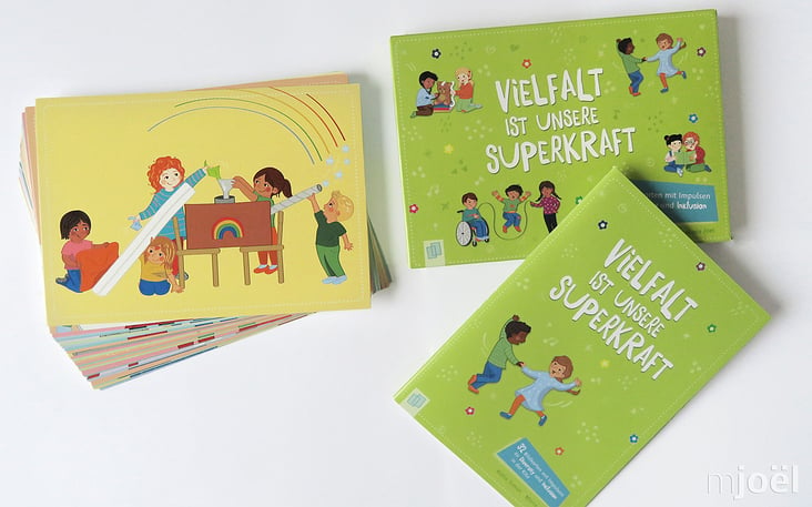 Vielfalt ist unsere Superkraft, Kartenset