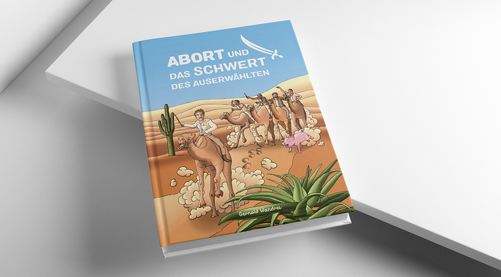 Buchcover – Abort und das Schwert des Auserwählten von Gernold Wandrei