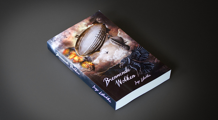 Buchcover – Brennende Wolken von Ingo Litschka