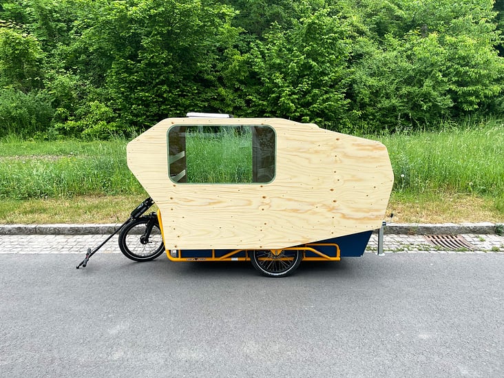 Fahrradcamper: Prototyp für innovative Mobilität