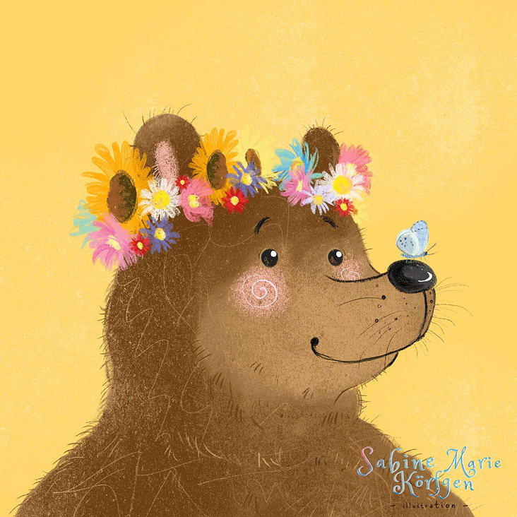 Bären Illustration für Kinderbuch und Hörspiel