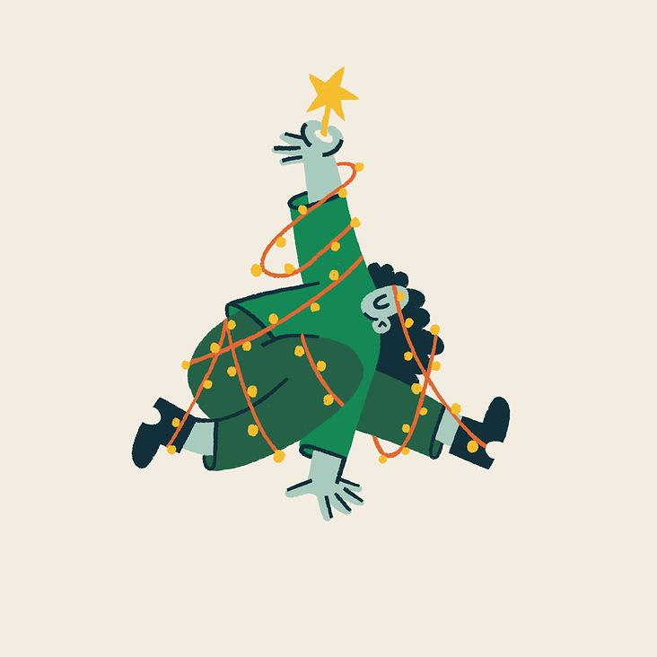 Illustration Motion Design Weihnachten Isabell Meister