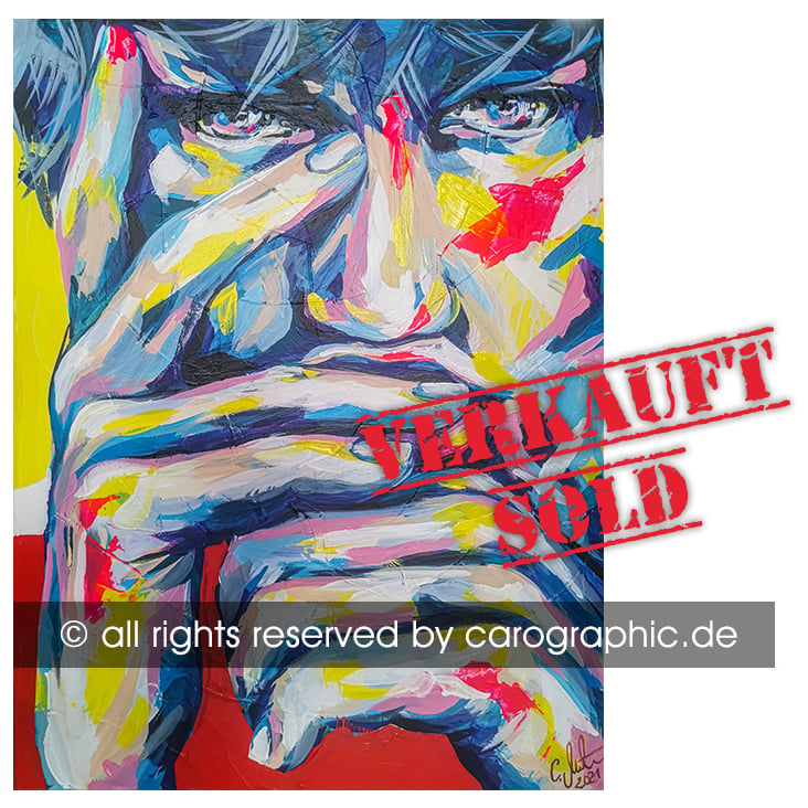 Kunstwerk Carolyn Mielke pop art von #carographic – sold out