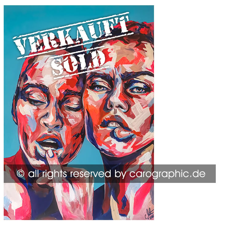 Kunstwerk Carolyn Mielke pop art von #carographic – sold out