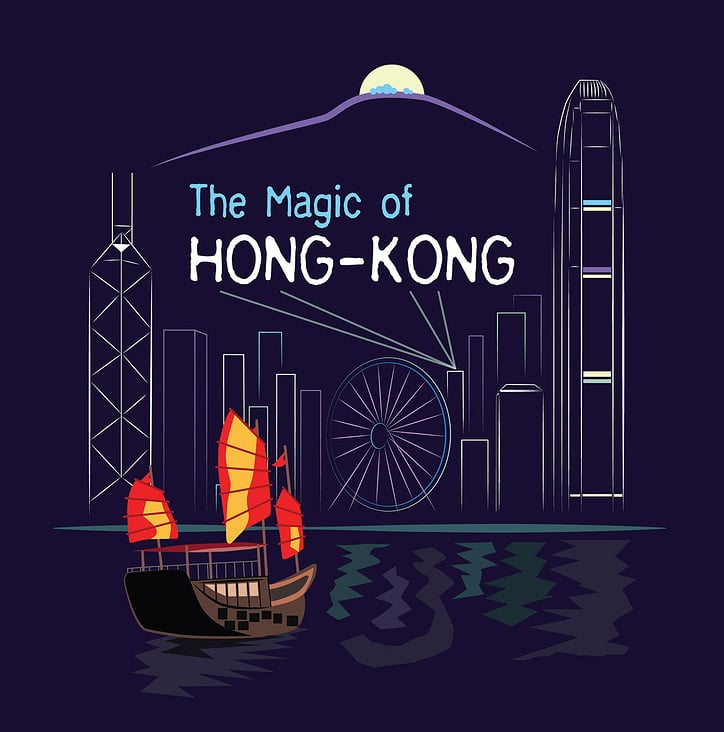 The Magic of Hong Kong – Vector Design