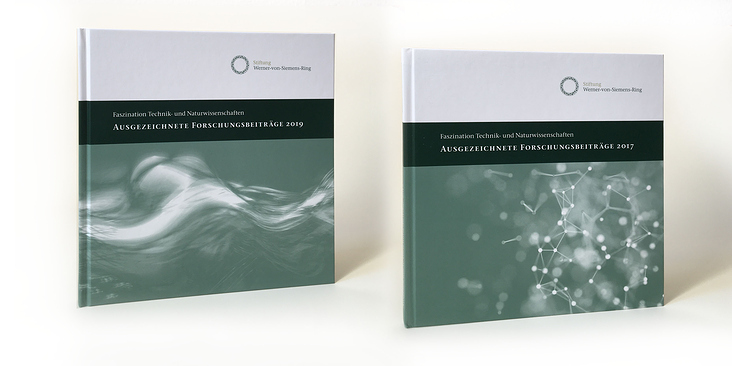 Gestaltung der Reihe von Forschungsbänden |  Cover und Satz der Innenseite