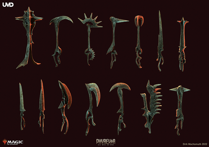 Magic: The Gathering – Phyrexia (Cinematic) – Centurion Weapon Set