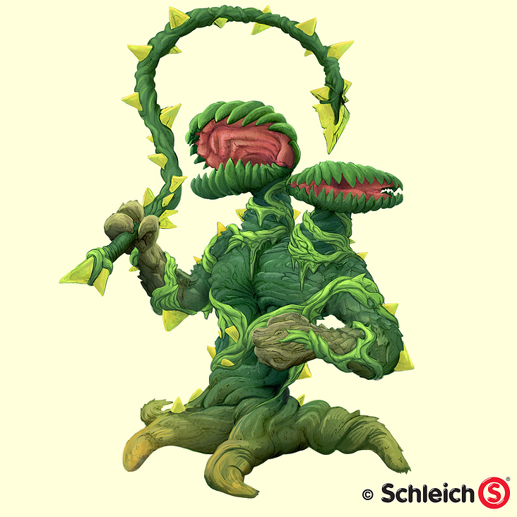 Schleich – Dschungel Monster – Konzeptzeichnung