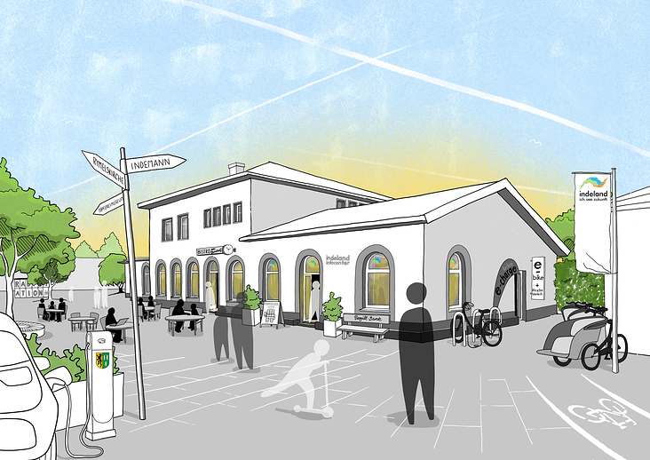 Langerwehe Bahnhof – Zukunftsvision für die Bürgerbeteiligung der Kommune