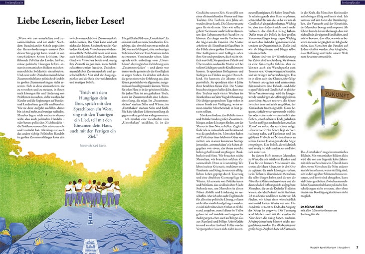 Editorial Illustration, #gesichtzeigen magazin no 4