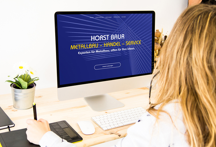 Metallbaubetrieb Website