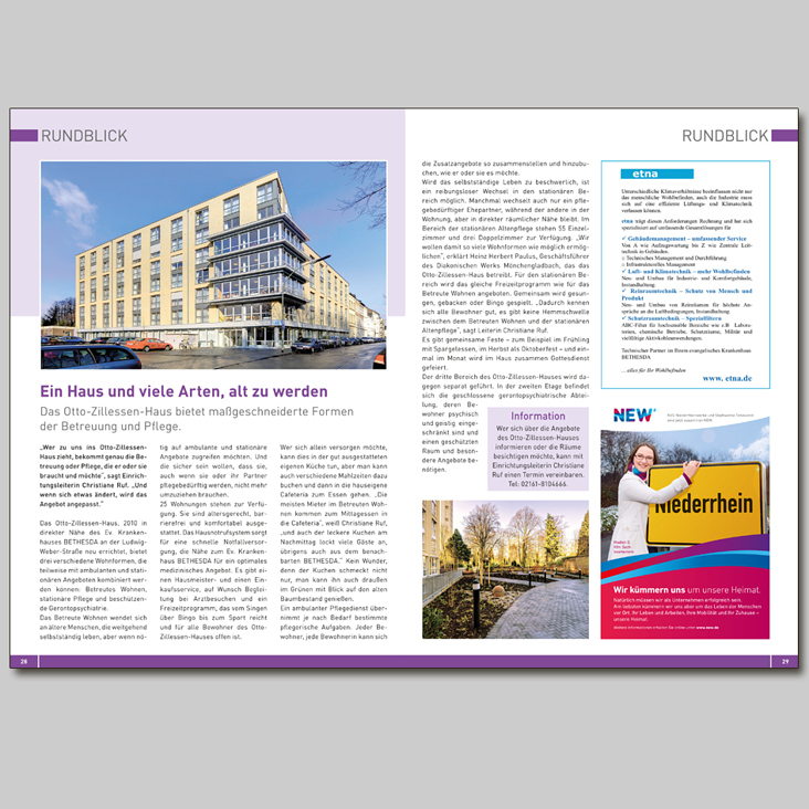 Bethesda Krankenhaus Patientenmagazin innen