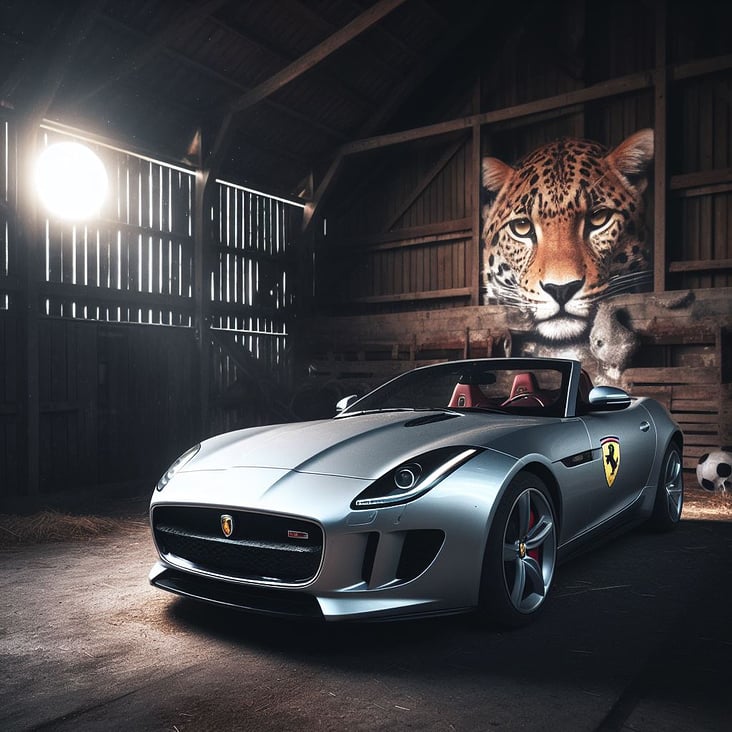 Jaguar F-Type seen by Tony Beech and ai