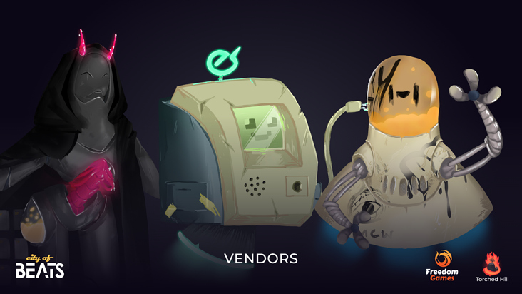 Vendor Character Designs
