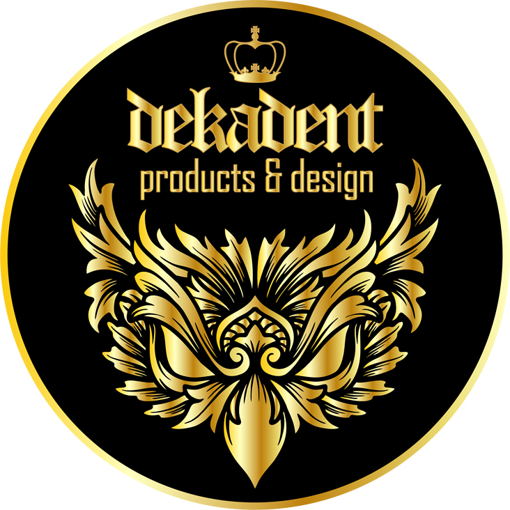 Logo products design schwarzgold