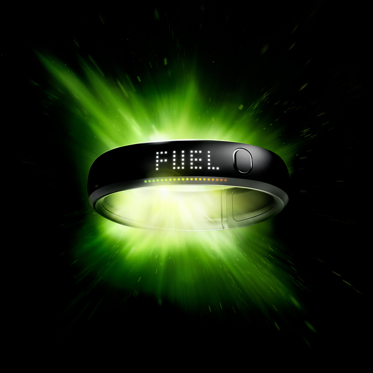 Nike Fuelband 3D Visualisierung