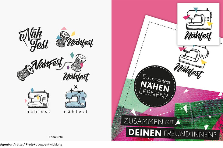 Nähfest / Logodesign