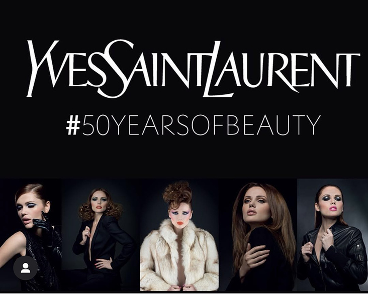 Hairstyling for 50 Years YSL Beauty