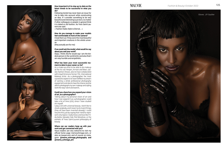 Beauty MALVIE Magazine France