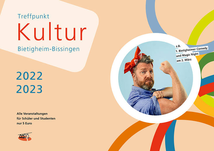 Kulturprogramm Stadt Bietigheim-Bissingen, Titel (A5) 2022/23