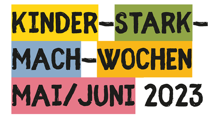 Logo der Kinder-stark-mach-Wochen in Stuttgart (2023)