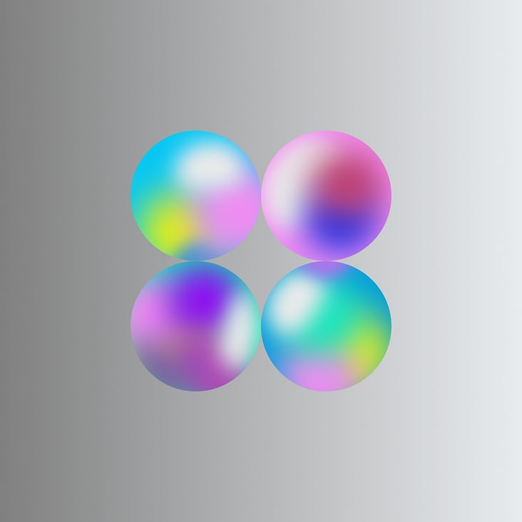 gradient spheres