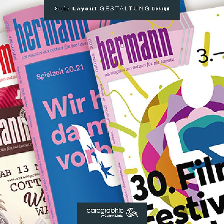 Werbung layout Gestaltung Grafik Print Design Messe Katalog Broschüre Illustration carographic Cottbus Werbeagentur logo