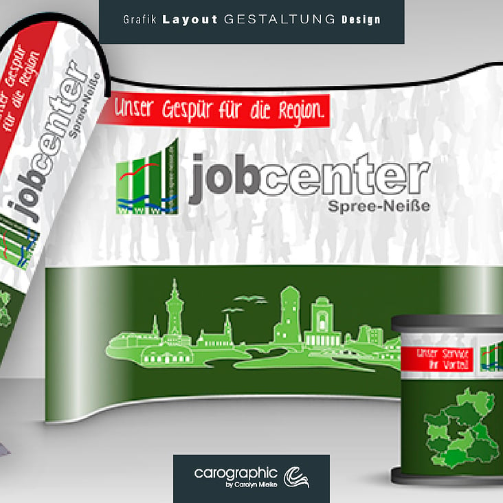 Werbung layout Gestaltung Grafik Print Design Messe Katalog Broschüre Illustration carographic Cottbus Werbeagentur logo