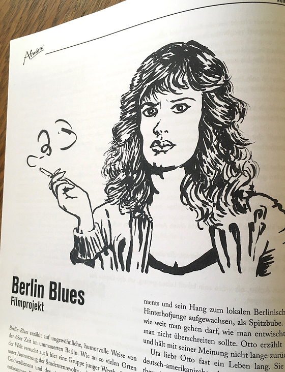 „Berlin-Blues“, Zeitschrift Abwärts, 2020