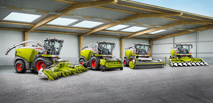 CLAAS 4er GRUPPE JAGUAR