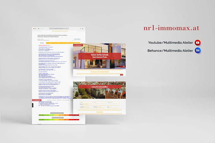 NRL İMMOMAX Web Design