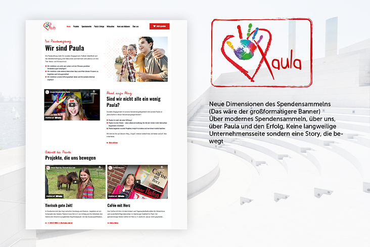 Wir sind Paula Webdesign