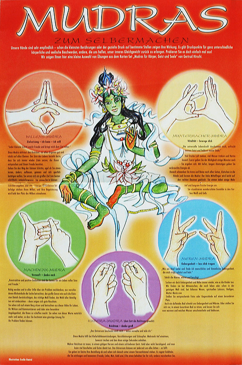 Mudras Plakat