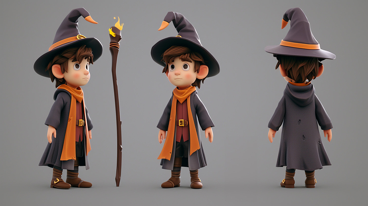 sluedke character sheet of a cute young wizard on a clean fity  e0d709f0-ee7f-48eb-ac6f-cff4995a2e0f-Edit