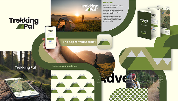 Trekking Pal Brand Visual Identity