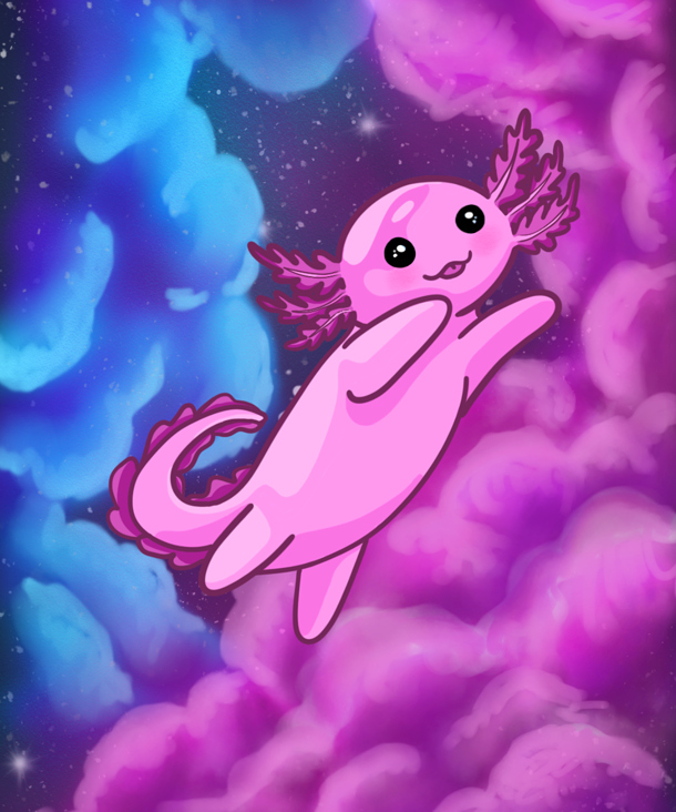 Space axolotl