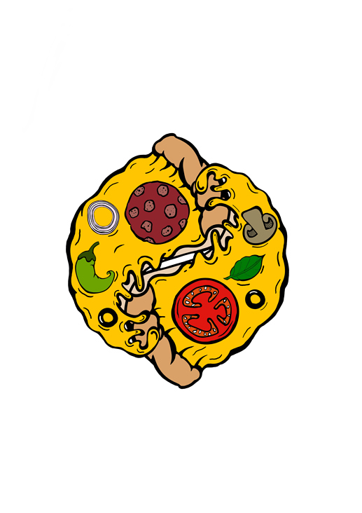 Pizza Yin Yang