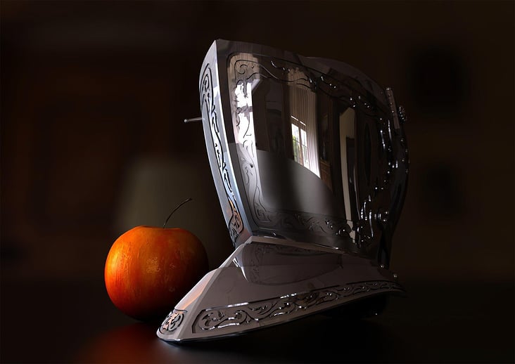 Helm mit Cinema4d