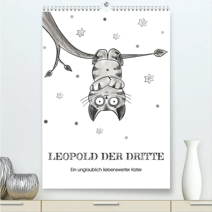 Kalender «Leopold der Dritte – Ein unglaublich liebenswerter Kater»